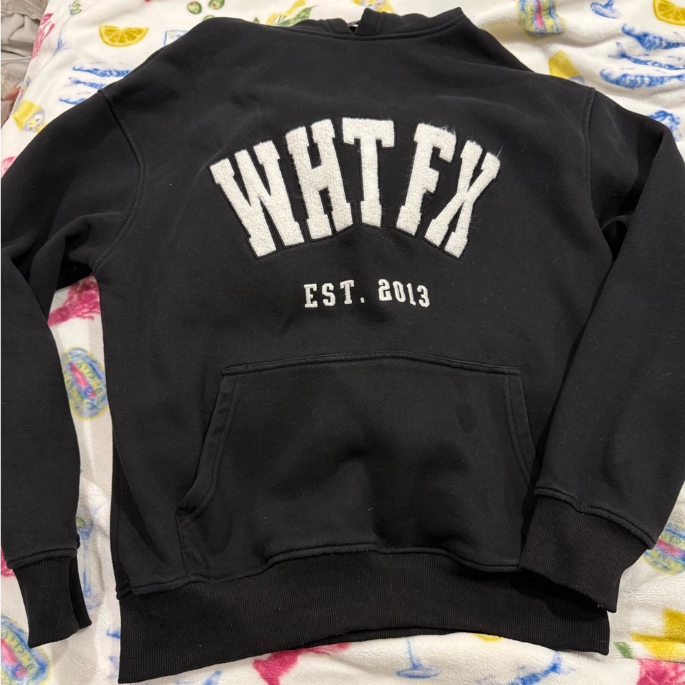 white fox hoodie